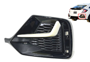 2020 2021 Honda Civic Hatchback Rear Bumper Garnish Right Passenger Side