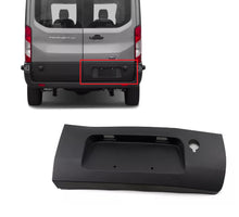 Load image into Gallery viewer, 2015 2016 2017 2018 2019 Ford Transit 150 250 350 350HD Right Rear Back Door Trim Lower Molding License Plate Light Panel Passenger Side