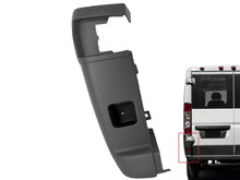 Load image into Gallery viewer, 2014 2015 2016 2017 2018 Ram Promaster 1500 2500 3500 Left Rear Bumper Side End Cap Cover Driver Gray