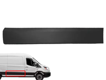 Load image into Gallery viewer, 2015 2016 2017 2018 Ford Transit 150 250 350 350HD Right Passenger Sliding Door Molding Trim Lower