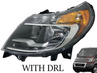 2014 2015 2016 2017 2018 2019 2020 2021 2022 Ram Promaster 1500 2500 3500 Front Headlight With DRL Left Driver Side - Texas-e-parts