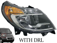 2014 2015 2016 2017 2018 2019 2020 2021 2022 Ram Promaster 1500 2500 3500 Front Headlight With DRL Right Passenger Side - Texas-e-parts