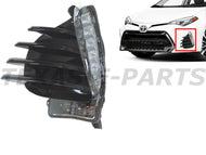 2017 2018 2019 Toyota Corolla XSE SE Front Fog LED Light Daytime Running Lamp with Cover Left Driver Side - Texas-e-parts