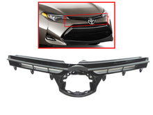 Load image into Gallery viewer, 2017 2018 2019 Toyota Corolla XLE LE Front Bumper Upper Grille