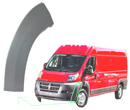 2014-2018 Ram ProMaster 1500 2500 3500 Front Bumper Left End Cap Flare Molding Trim Driver side - Texas-e-parts