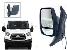 Load image into Gallery viewer, 2015 2016 2017 2018 2019 2020 2021 2022 2023 2024 Ford Transit LH Driver Front Door Side Rear View Mirror Short Arm