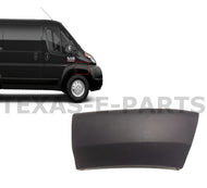 2019 2020 2021 2022 Ram Promaster Fender Flare Molding Trim Front Right Passenger Side Black - Texas-e-parts