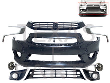 Load image into Gallery viewer, 2016 2017 2018 2019 Mitsubishi Outlander Sport Front Bumper Cover Grille Fog Light Lamp Chromes Trims Complete - Texas-e-parts