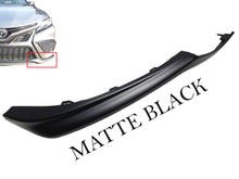 Load image into Gallery viewer, 2021 2022 2023 Toyota Camry XSE SE Front Bumper Side Lower Molding Trim Left Driver Matte Black