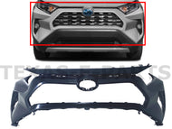 2019 2020 2021 2022 2023 2024 Toyota Rav4 Front Bumper Cover Assembly - Texas-e-parts