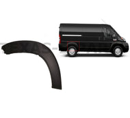 2019 2020 2021 2022 2023 2024 Ram ProMaster 1500 2500 3500 Rear Wheel Flare Molding Trim Right Passenger Side Black - Texas-e-parts