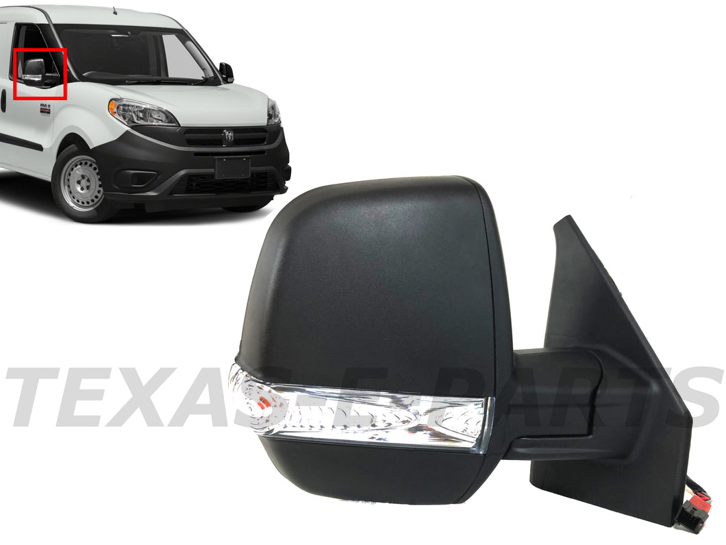 2015-2022 Ram ProMaster City Side Rear View Mirror Heated Power Right Passenger
