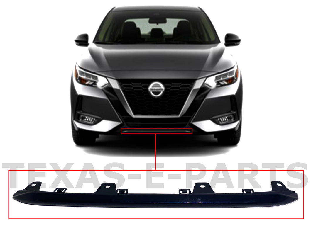 2020 2021 2022 2023 Nissan Sentra Front Bumper Lower Molding Valance Assembly - Texas-e-parts