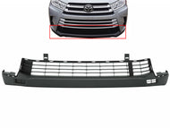 Fits 2017 2018 2019 Toyota Highlander Front Bumper Lower Grille Cover - Texas-e-parts