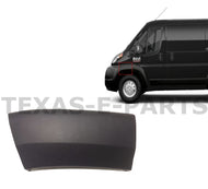 2019 2020 2021 2022 Ram Promaster Front Fender Left Molding Trim Flare Black Driver Side - Texas-e-parts