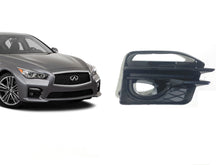 Load image into Gallery viewer, 2014-2017 Infiniti Q50 Q50s Fog Light Cover Lamp Bezel Right Passenger - Texas-e-parts