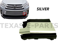 2017-2019 Toyota Highlander Front Grille Molding Trailer Cover Left Driver - Texas-e-parts