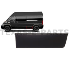 Load image into Gallery viewer, 2019 2020 2021 2022 2023 2024 Ram ProMaster 2500 3500 Extended Rear Left Driver Side Body Molding Trim Black - Texas-e-parts