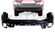Load image into Gallery viewer, Fits 2014 2015 2016 2017 2018 2019 Toyota Highlander Rear Bumper Cover Upper